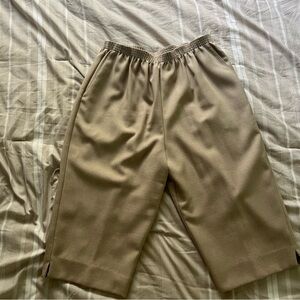 Super cute Alfred Dunner linen Bermuda shorts